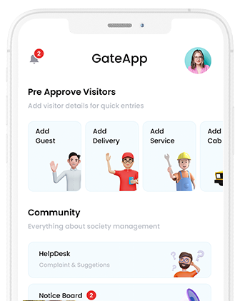Appsgate - Society Management App with Guard App and User App at XSoft Develop labworks