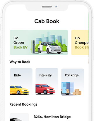 Cabook - Cab Booking App, Package Sending App at XSoft Develop labworks