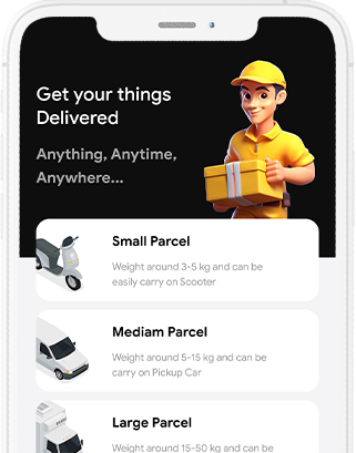 Courier App - Logistic app with a feature of Peer to peer courier delivery at XSoft Develop labworks