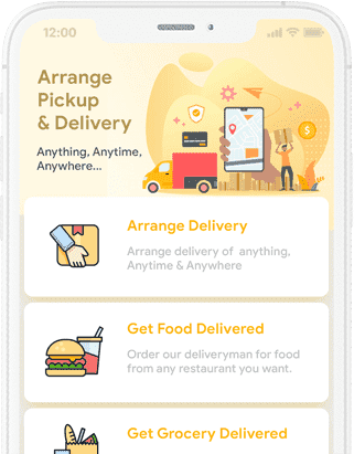 Courierone - Logistic app with a feature of Peer to peer courier delivery at XSoft Develop labworks