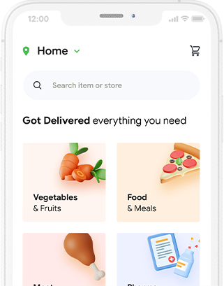 Delione - On Demand eCommerce Food Grocery Delivery & Courier App at XSoft Develop labworks