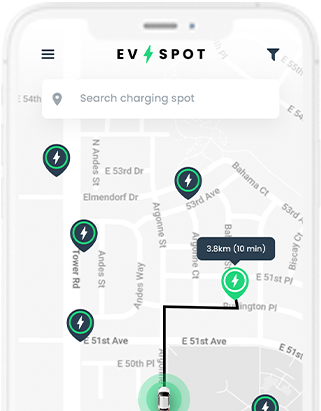 EVspot - Electric Vehicle Charging Station Finder App at XSoft Develop labworks