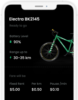 Electra - Electric Bicycle Rental App, Scooter/Bike Rent App at XSoft Develop labworks