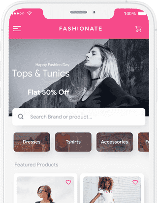 Fashionate - Fashion Ecommerce App, Online Shopping App, Fashion Store App at XSoft Develop labworks