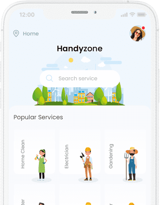Handyzone - Home Service Booking app with service finder app and service provider app at XSoft Develop labworks