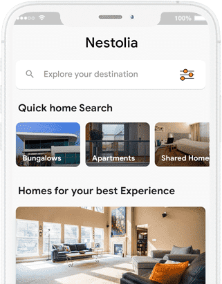 Nestolia - Destination Home Finder App, Rental Property App, Resort Hotel Booking App at XSoft Develop labworks