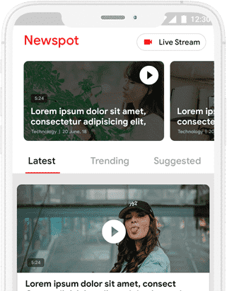 Newspot - Blog App, Blogging App, News App at XSoft Develop labworks