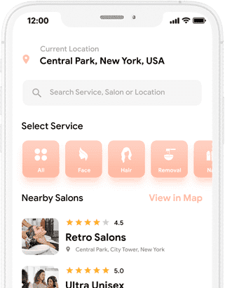 Salonza - Multi Salon Appointment Booking App, Spa Booking App at XSoft Develop labworks