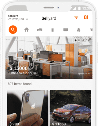 Sellyard - Classifieds Re-seller App, Online Buying Selling app at XSoft Develop labworks
