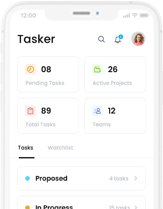 Tasker - Task Management App, Task Organiser App, Task manager App at XSoft Develop labworks