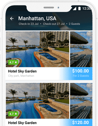 Tripup - Flight Booking App, Hotel Booking App, Trip Planner App, Ticket Booking App at XSoft Develop labworks
