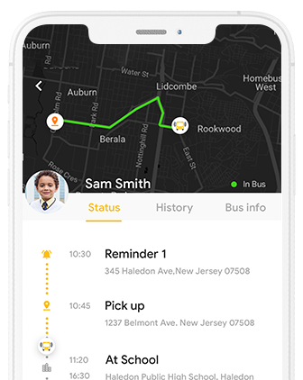 School Bus Tracking - Parent Driver School Bus Tracking App at XSoft Develop labworks