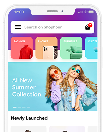 Shophour - Multi Vendor eCommerce app with Vendor and Delivery App at XSoft Develop labworks